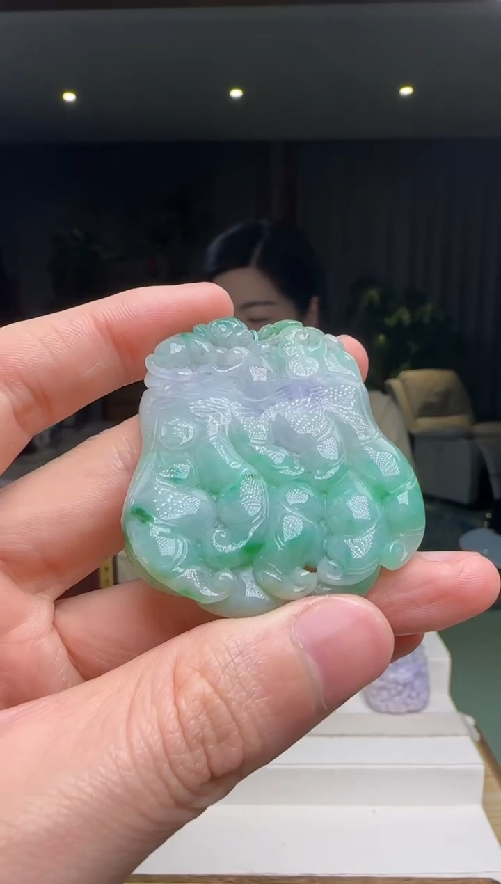 【闪购商品】翡翠颈饰未镶嵌DY@@960Q1J07935