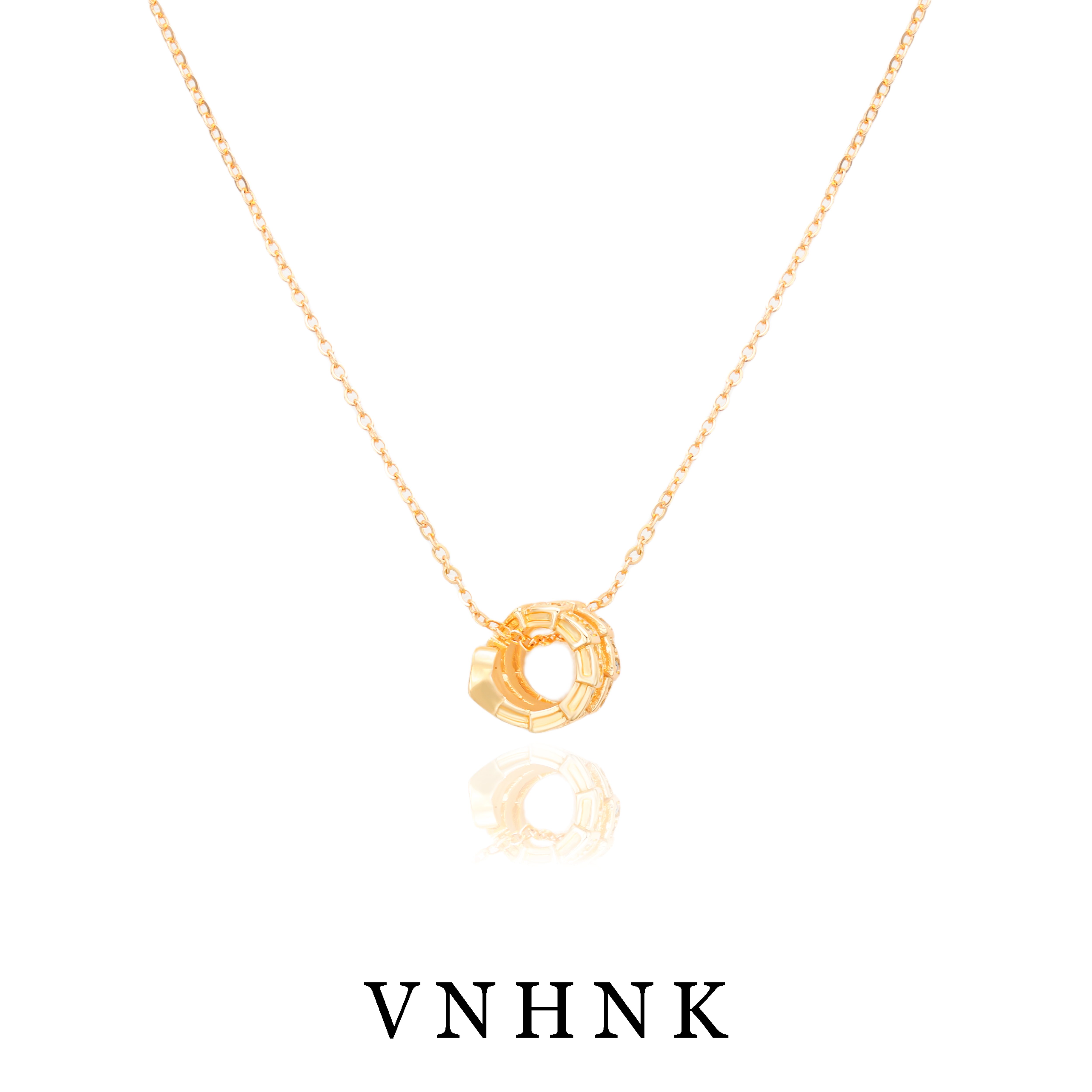 铜合金项链 美可儿    M269  玫瑰色(48cm)时尚项链