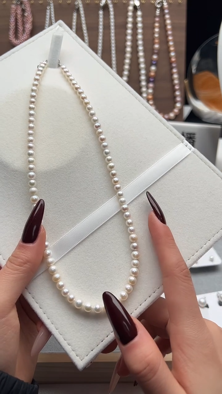 颈饰钛钢淡水珍珠永丽珍珠严选