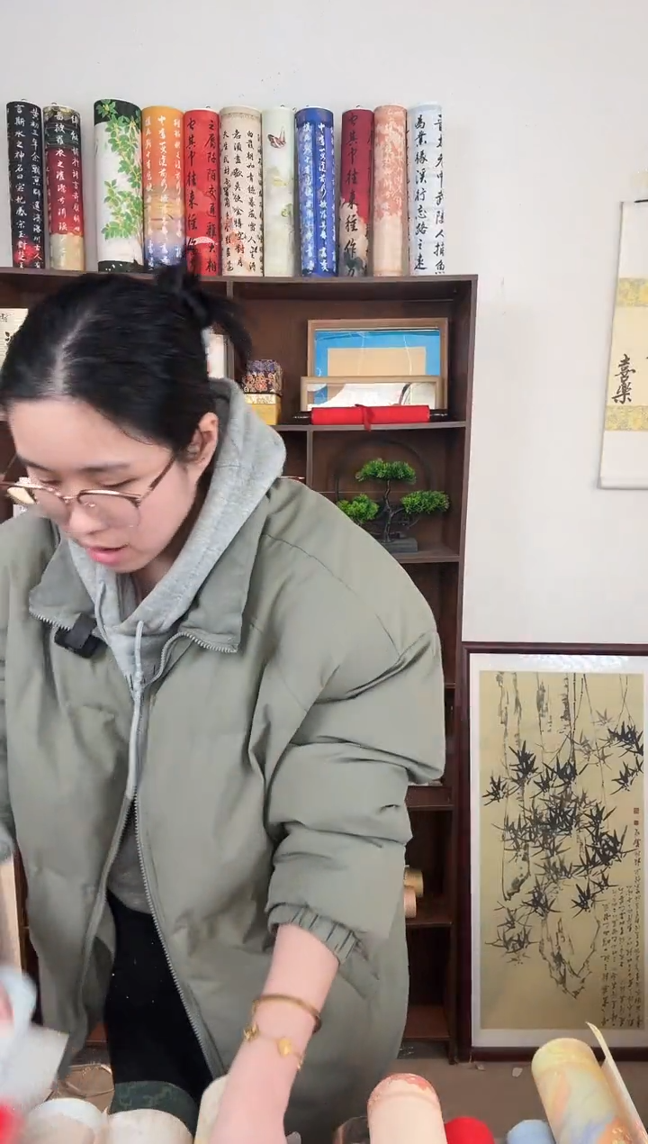 青青子衿+百花园十五米长卷软卡