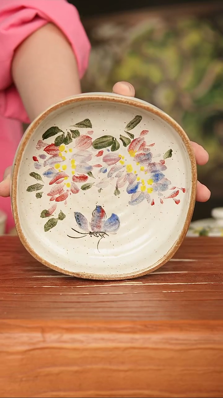 景德镇高温釉下彩20-248口径14