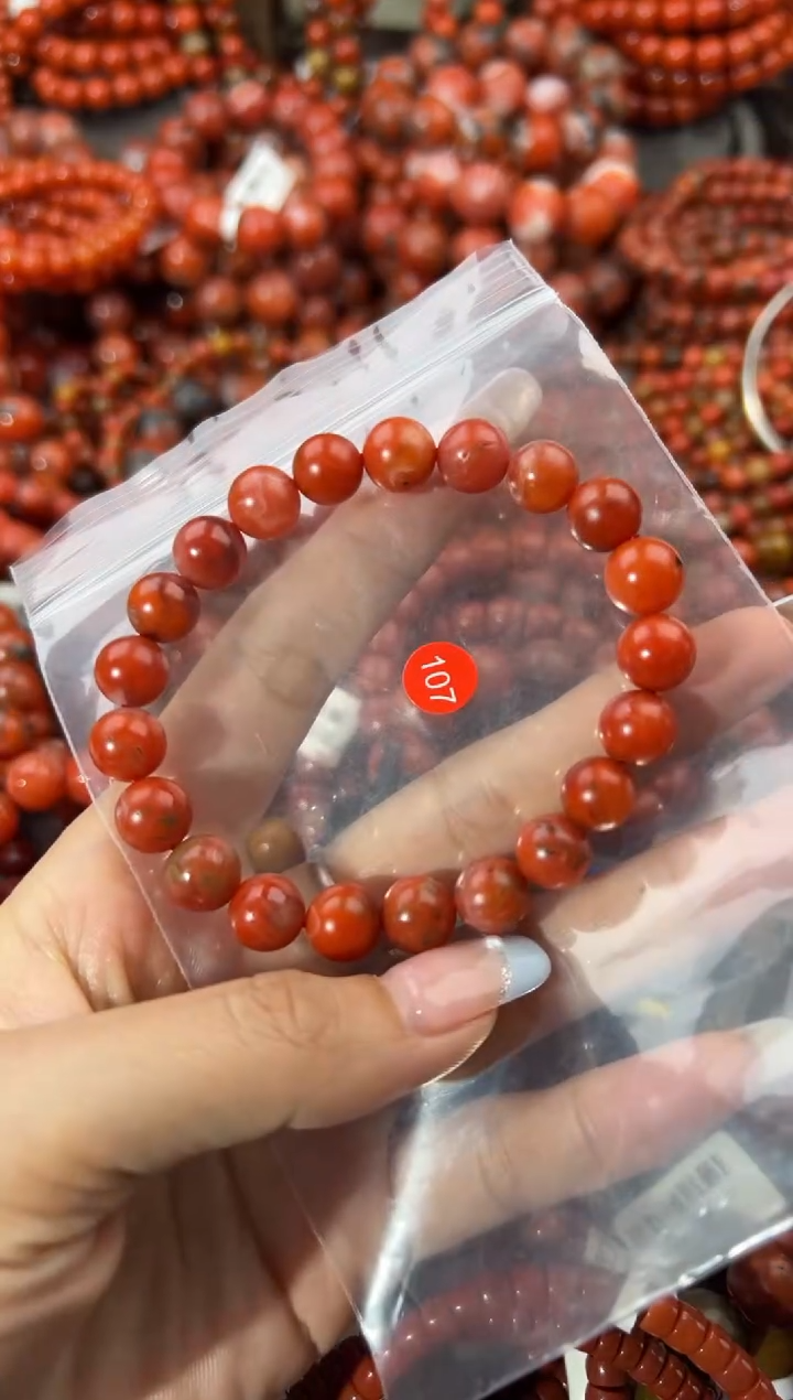 未镶嵌手串南红玛瑙9+