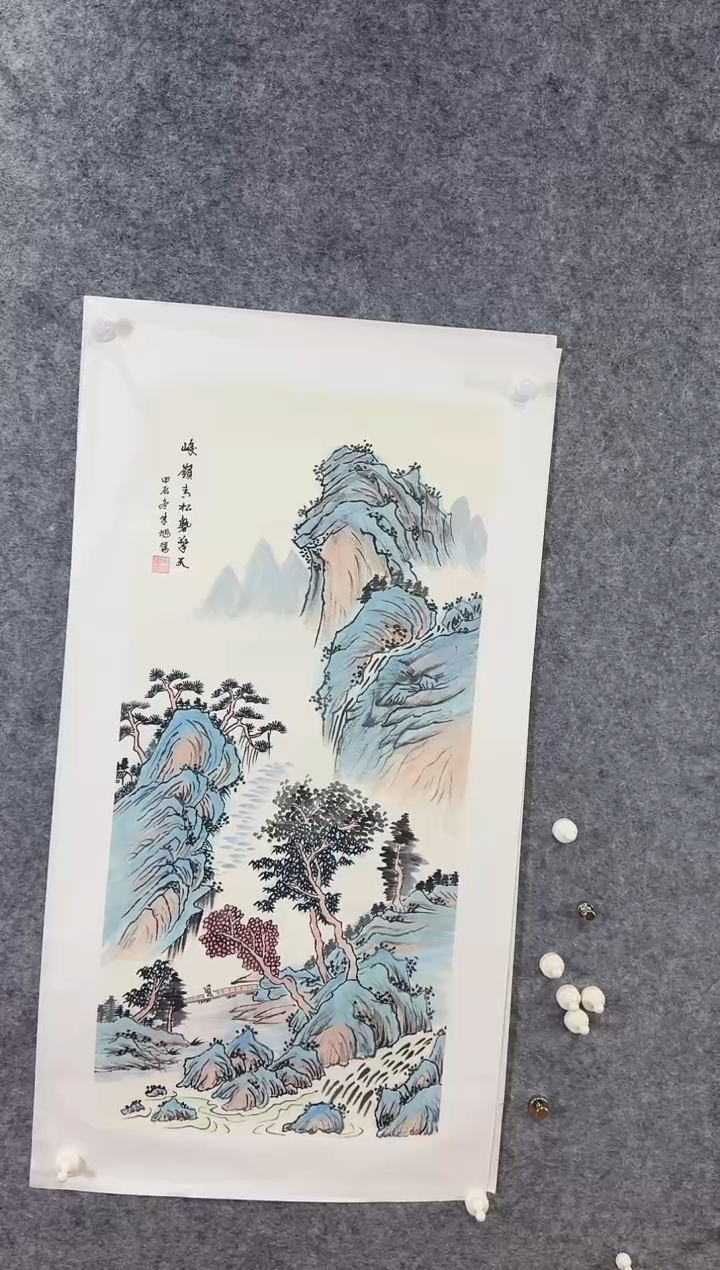 【闪购商品】绘画朱旭老师山水画作品4平尺