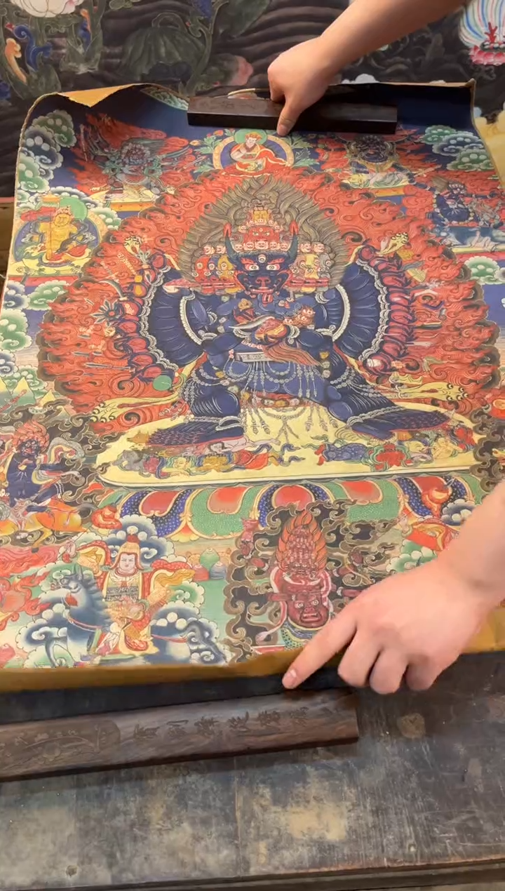 卷轴画刘洋画院老六专属AA109