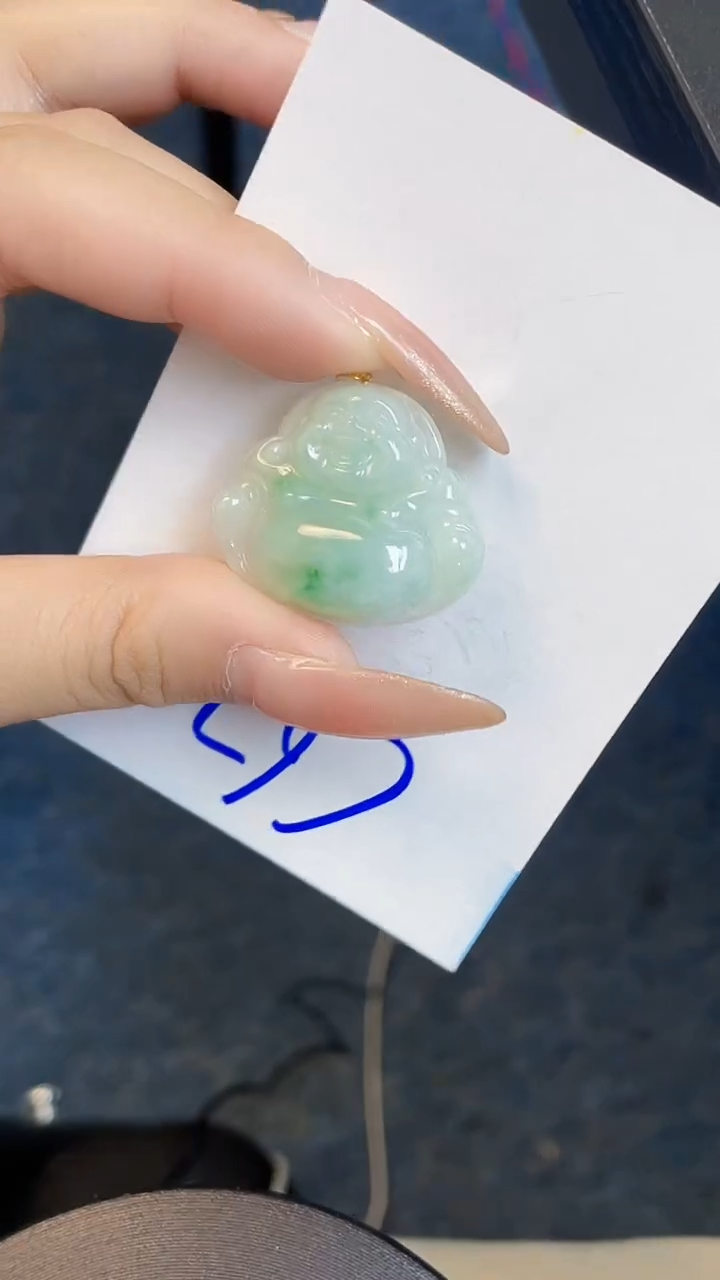 【闪购商品】翡翠颈饰18K金镶嵌00000000