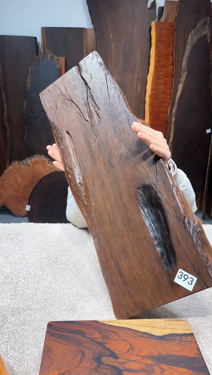 【闪购商品】风车木（黑檀木）尺寸70*26*2.3编号393