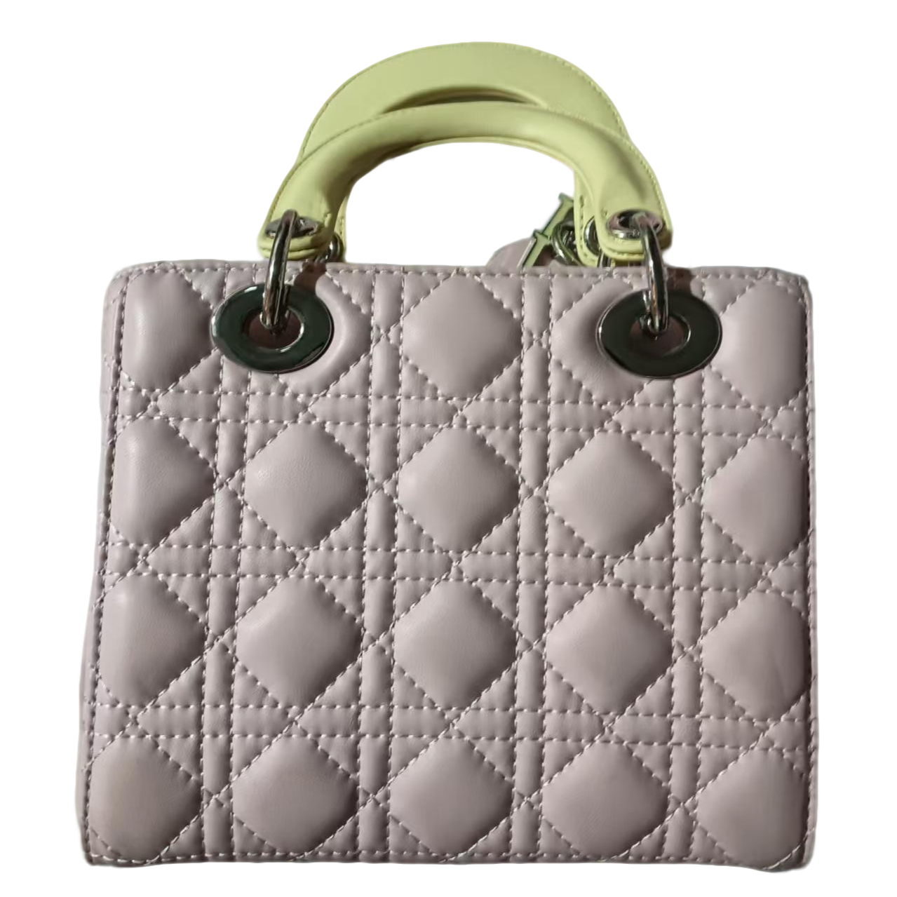 TOLEX2025新款时尚百搭手提五格黄粉色/黄色20cm