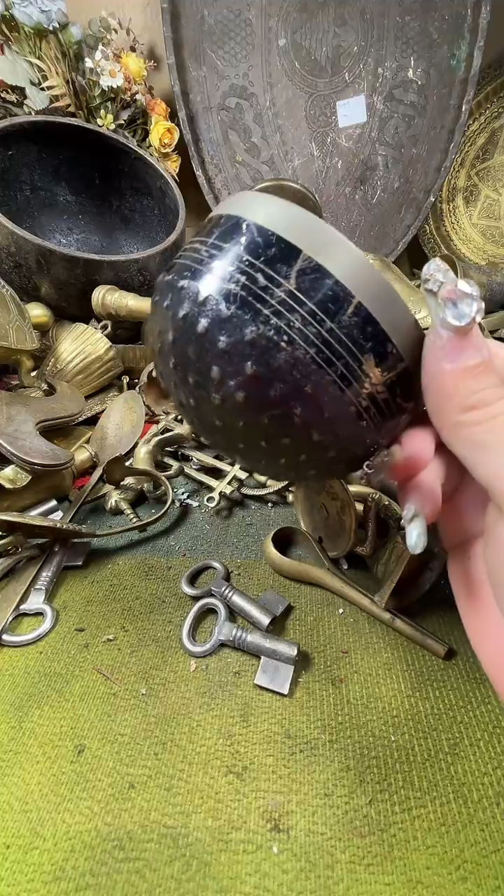 风*影亿锦铜回流铜器摆件52