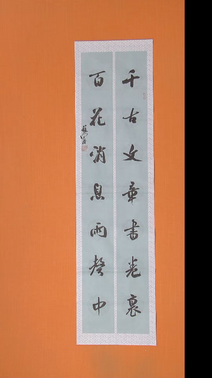 书法王老师精美作品138*34