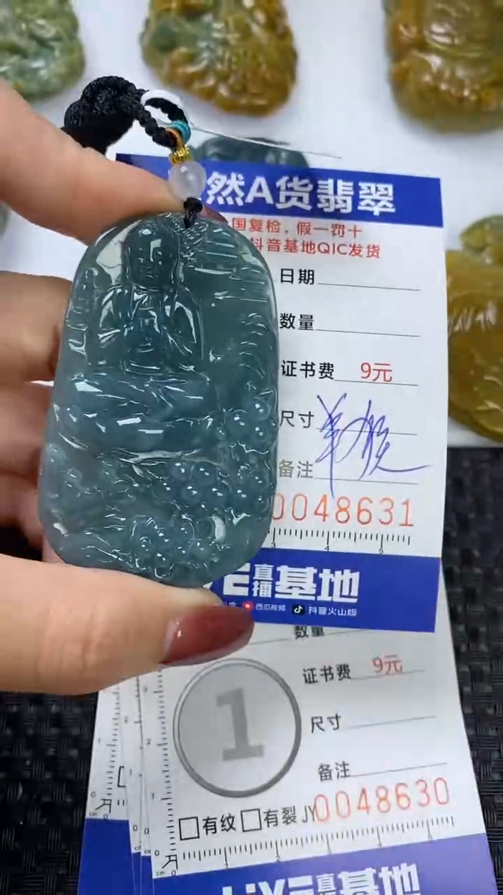 【闪购商品】翡翠颈饰未镶嵌11111111111111111
