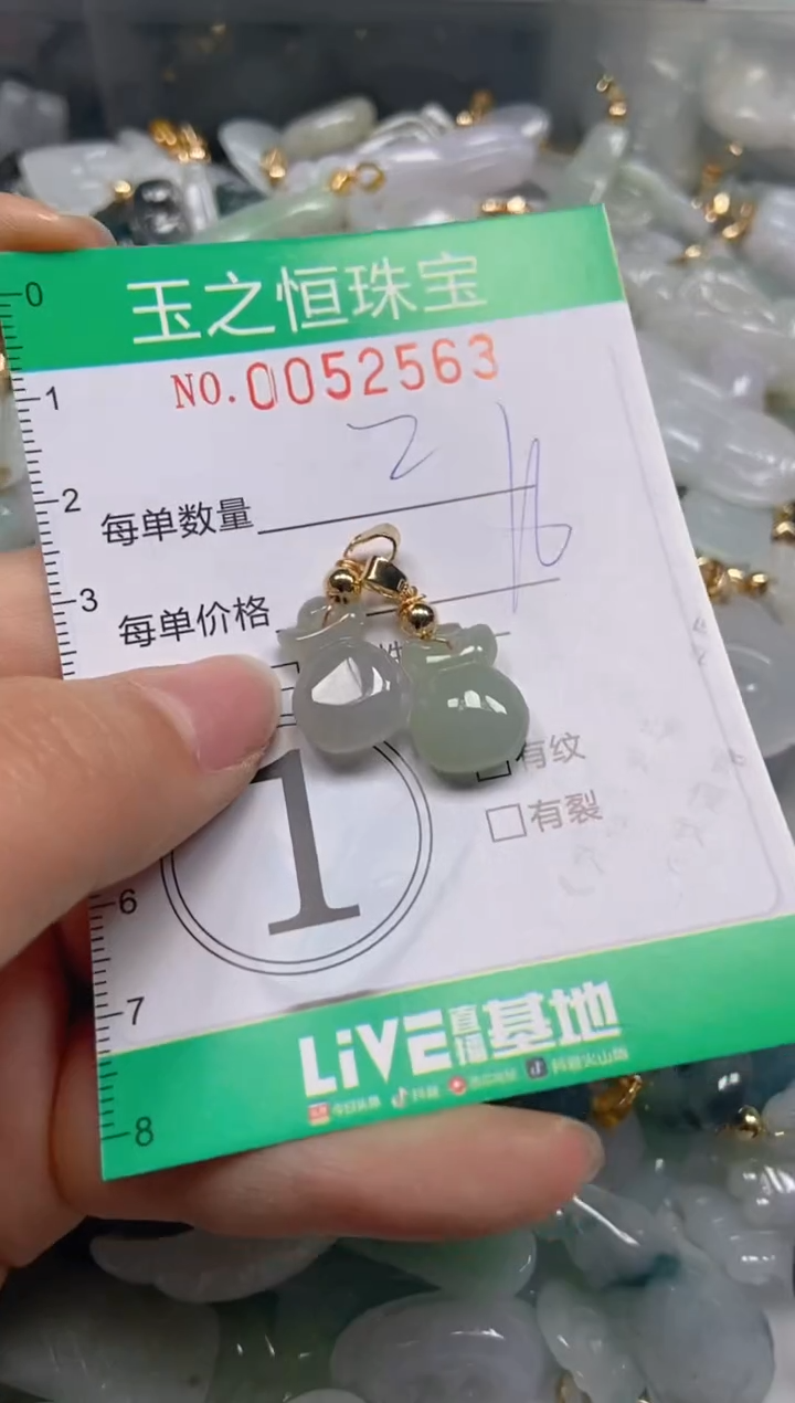 【闪购商品】翡翠颈饰未镶嵌闪购0052563
