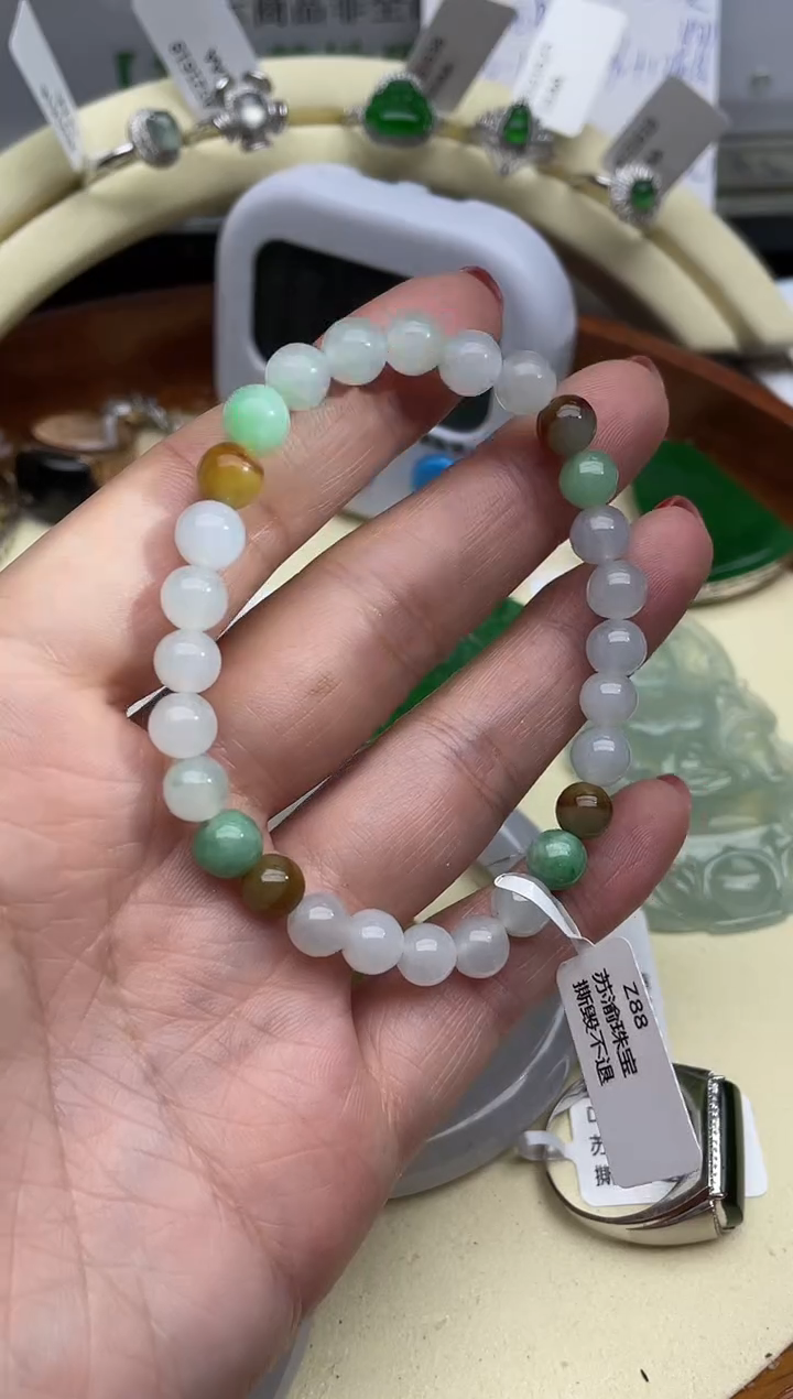 【闪购商品】翡翠颈饰未镶嵌回流寄售，不退不换