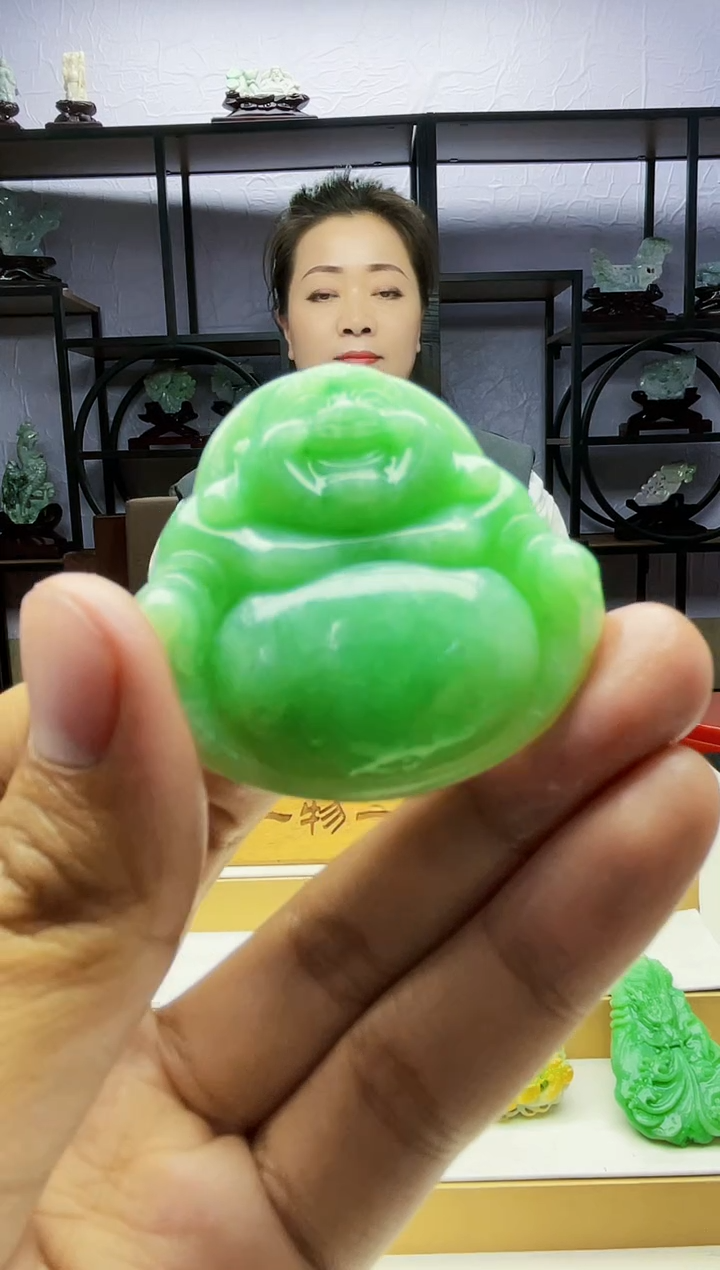 【闪购商品】定制翡翠未镶嵌毛货02060099多样性发其一