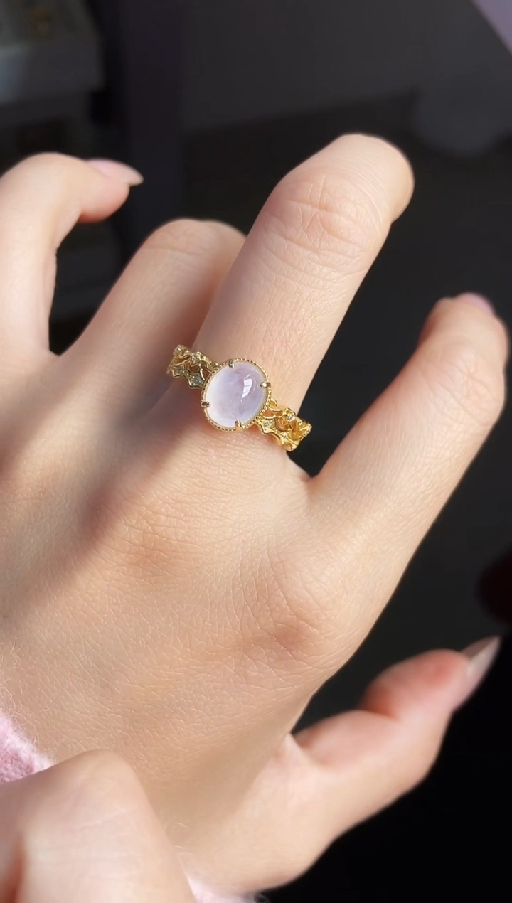 银S925镶嵌戒指翡翠12