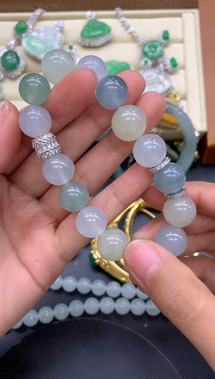 【闪购商品】翡翠手串未镶嵌378-中国好珍宝