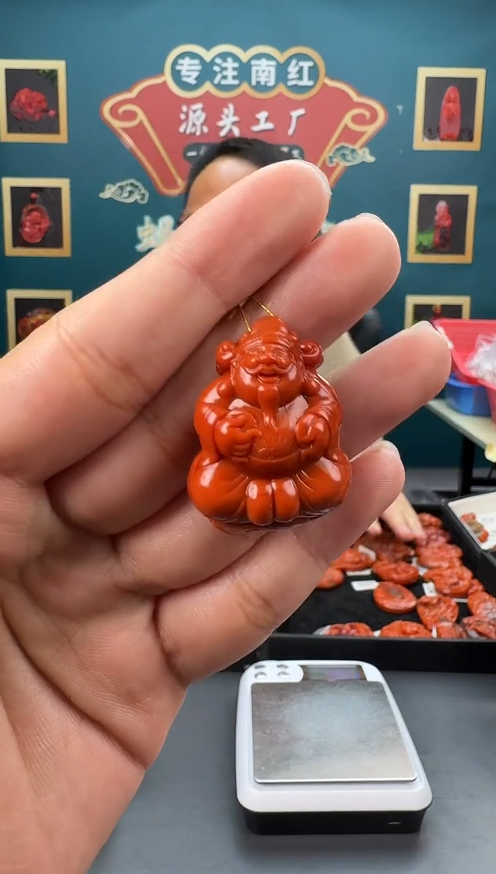 【闪购商品】南红玛瑙雕刻未镶嵌006ZB0225产品一个