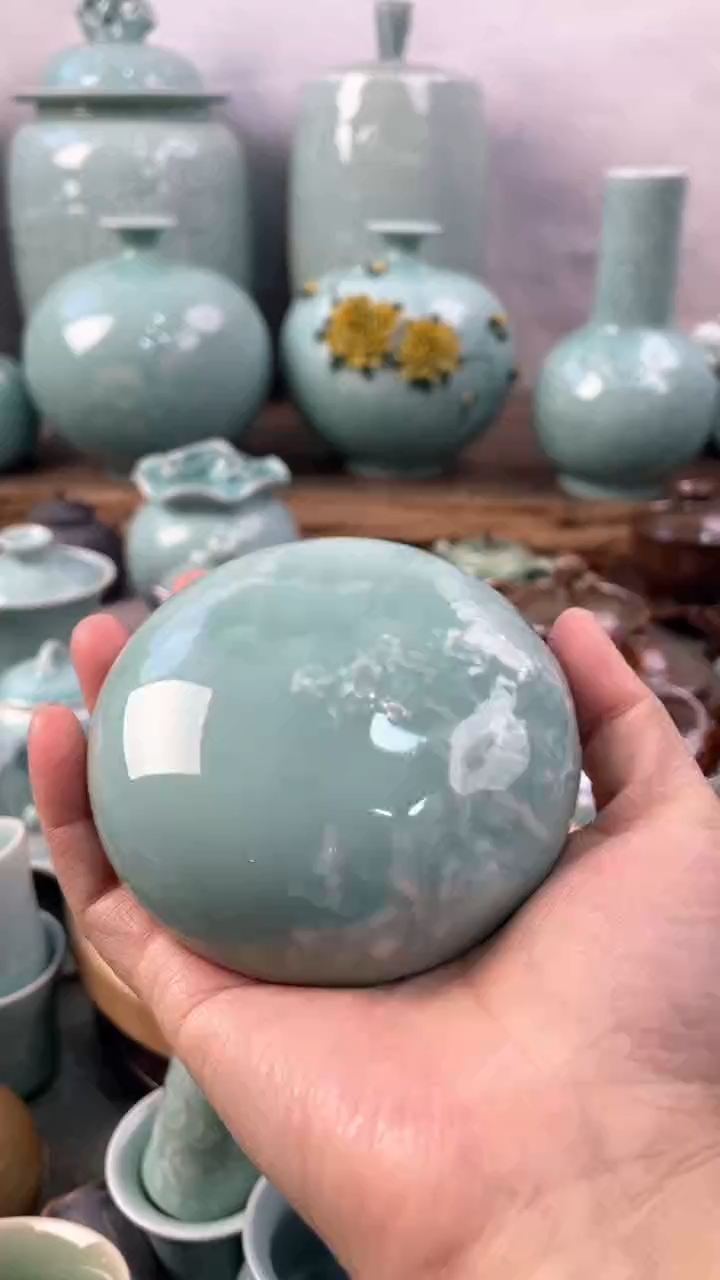 【闪购商品】全手特价 微瑕 慧仙青瓷