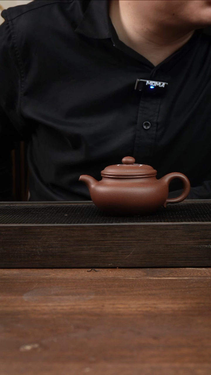 茶杯紫砂紫泥仿古     200CC    微瑕  