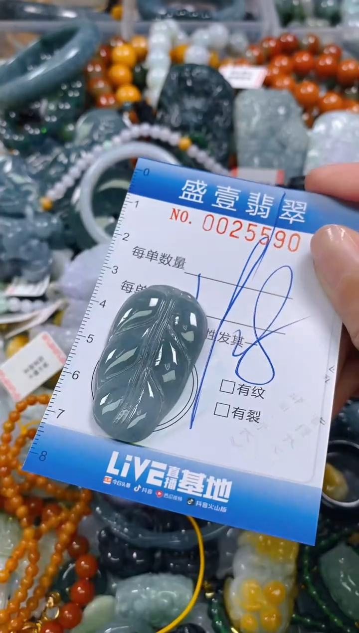 颈饰未镶嵌翡翠闪购0025590