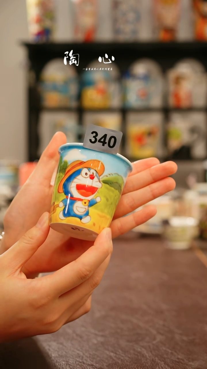 景德镇高温釉下彩纯手工手绘340