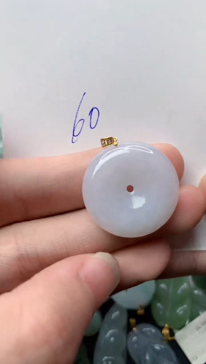 【闪购商品】翡翠颈饰18K金镶嵌21..........