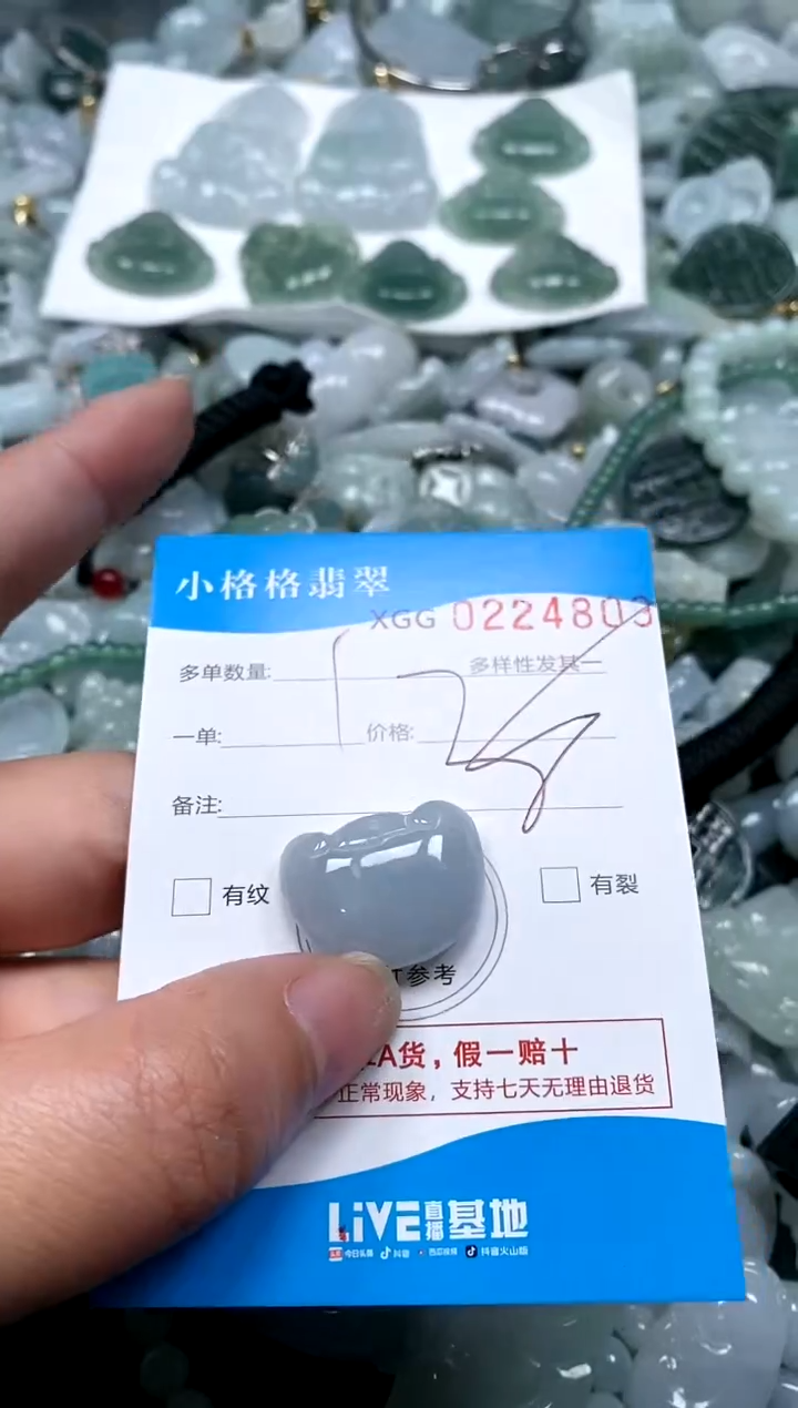 【闪购商品】翡翠颈饰未镶嵌闪购商品0224809
