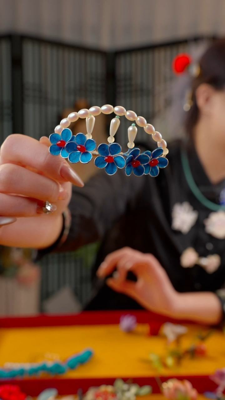 刺绣卿*非遗苏绣绒花