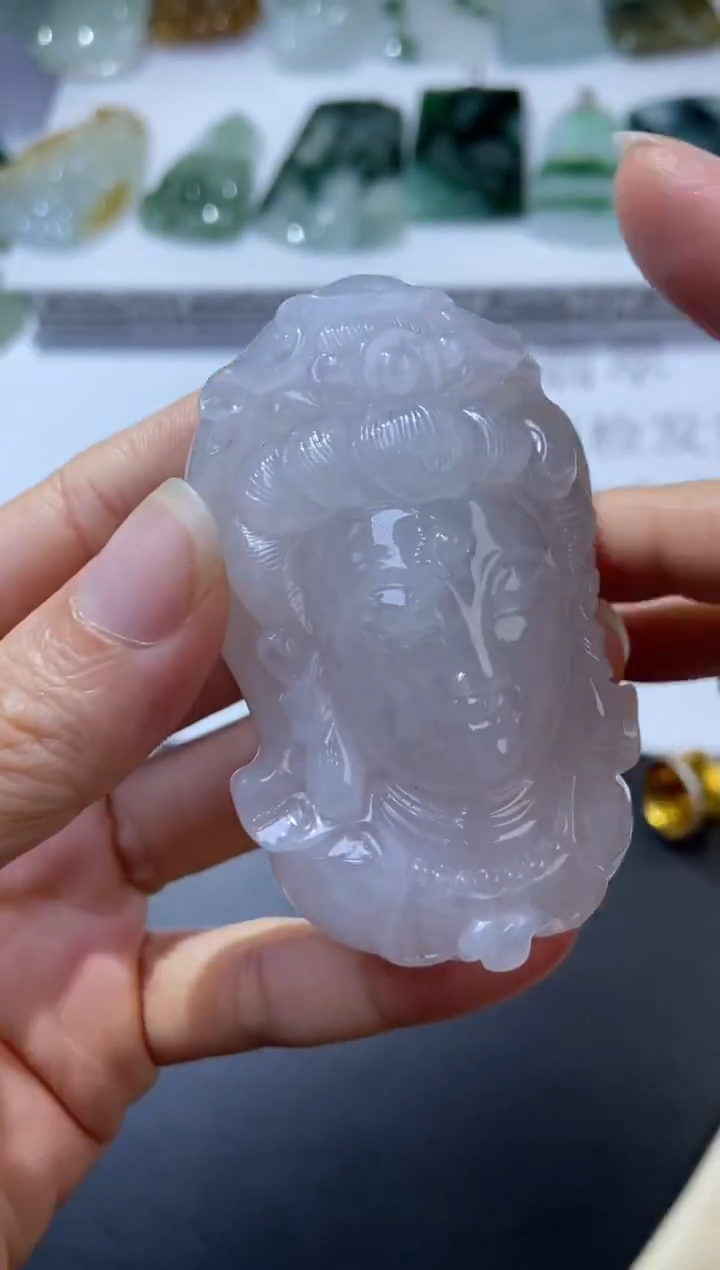 未镶嵌挂件翡翠379266 多人