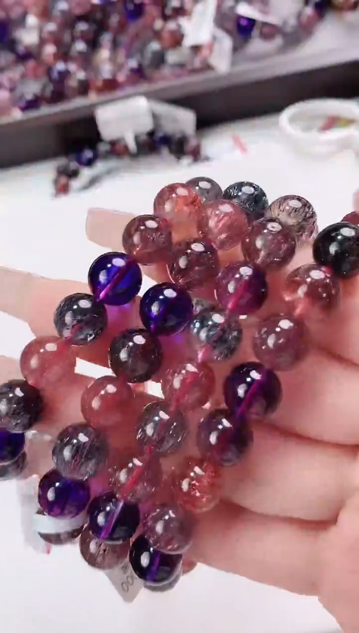 【闪购商品】水晶超七单圈9.5*未镶嵌多人多样性发其一