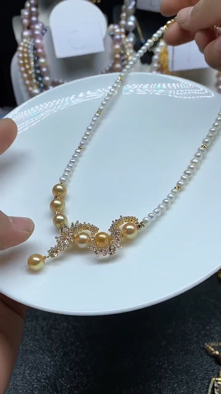 【闪购商品】淡水珍珠颈饰未镶嵌多人