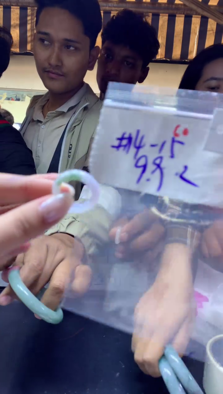 【闪购商品】定制翡翠未镶嵌戒圈14-15#9.9元#毛货需抛光