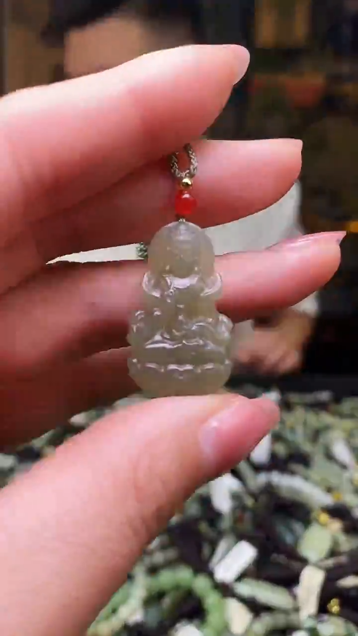 颈饰未镶嵌和田玉多样性发货，拍一发一