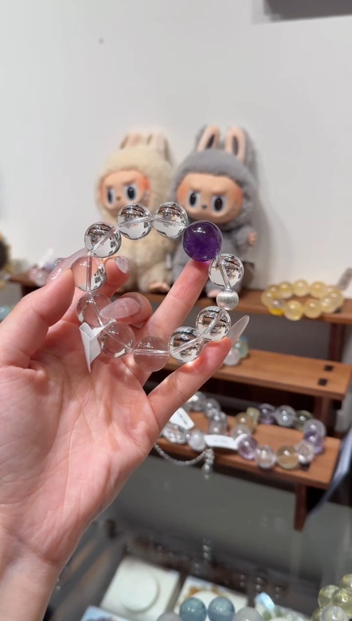 水晶手串未镶嵌王****)）拍4单发一串 拍1单发单珠 多样性发货