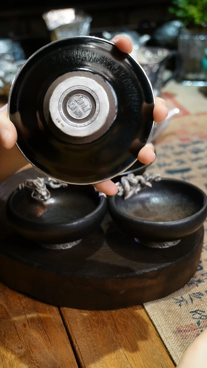 【闪购商品】福器艺术定制内包蛇盏主人杯