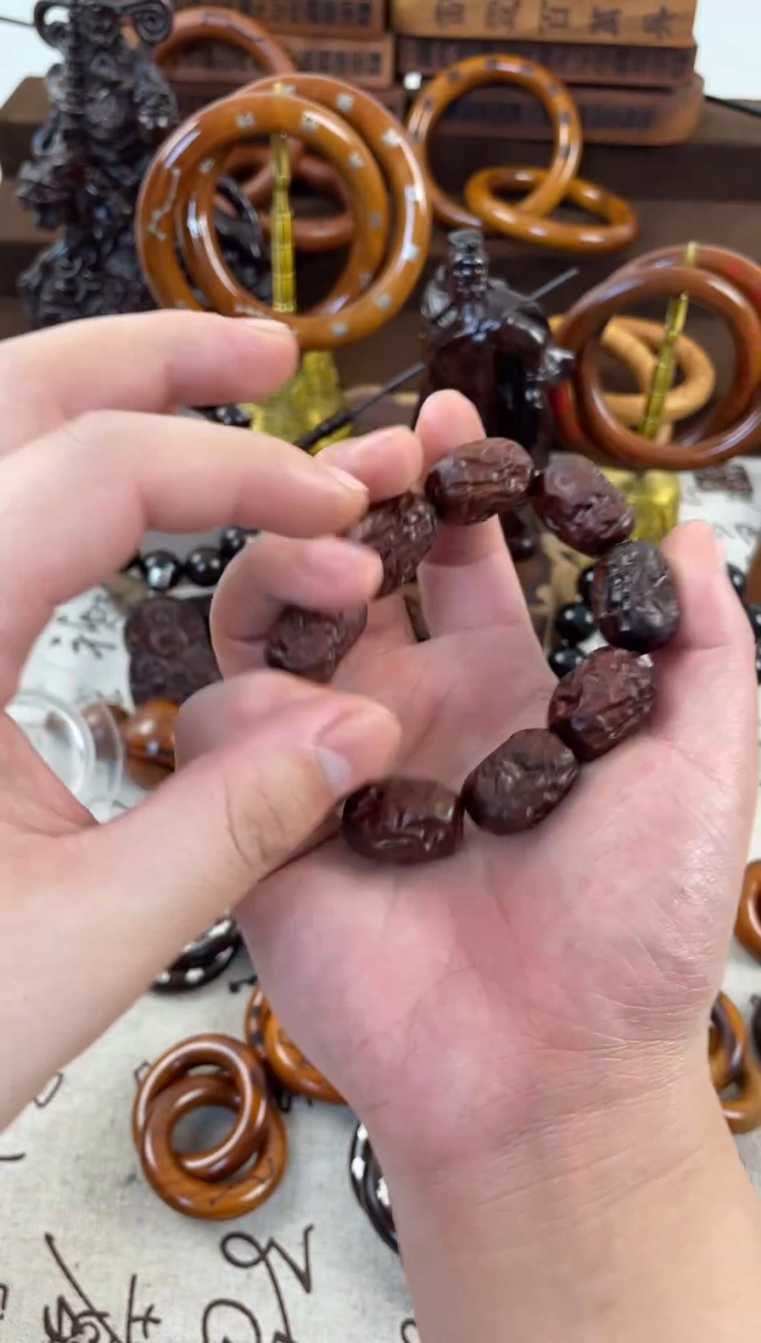 木枣木老料枣型珠手串全品