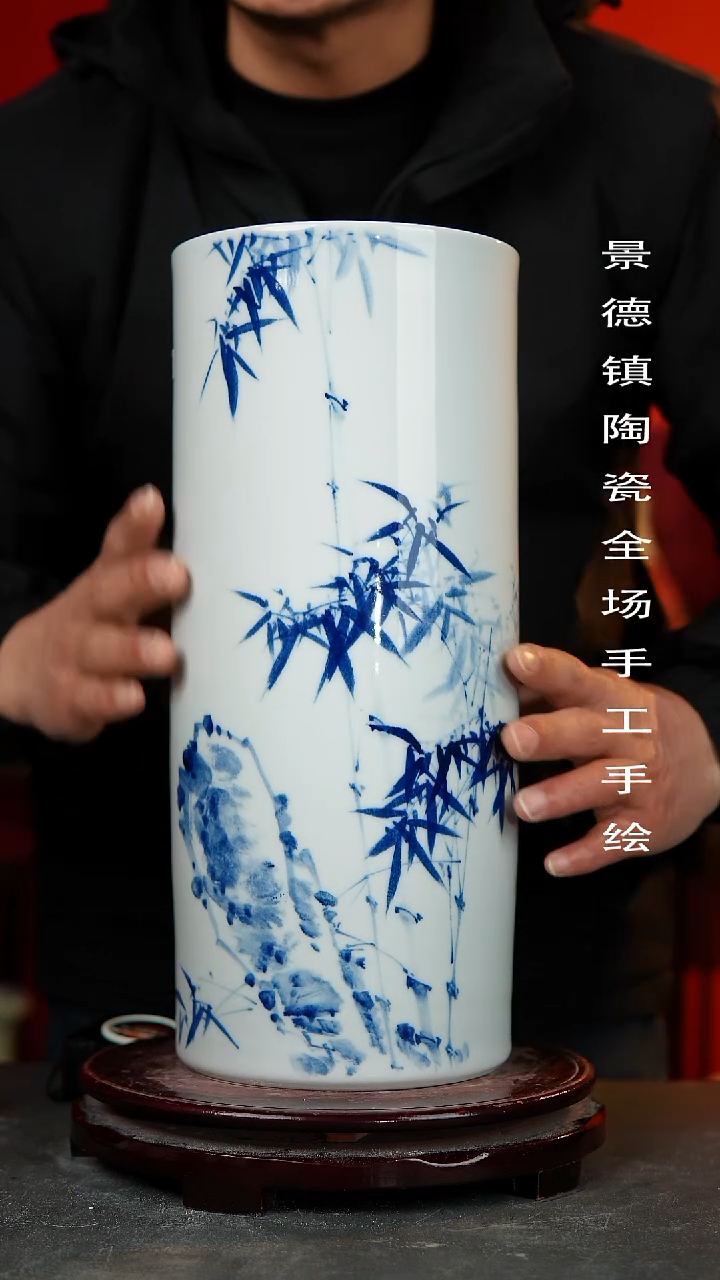 【闪购商品】摆件景德镇陶瓷手工手绘9