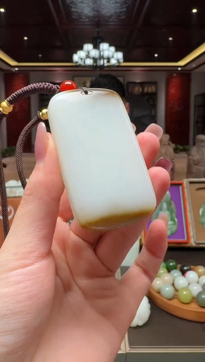 未镶嵌和田玉挂件qmt