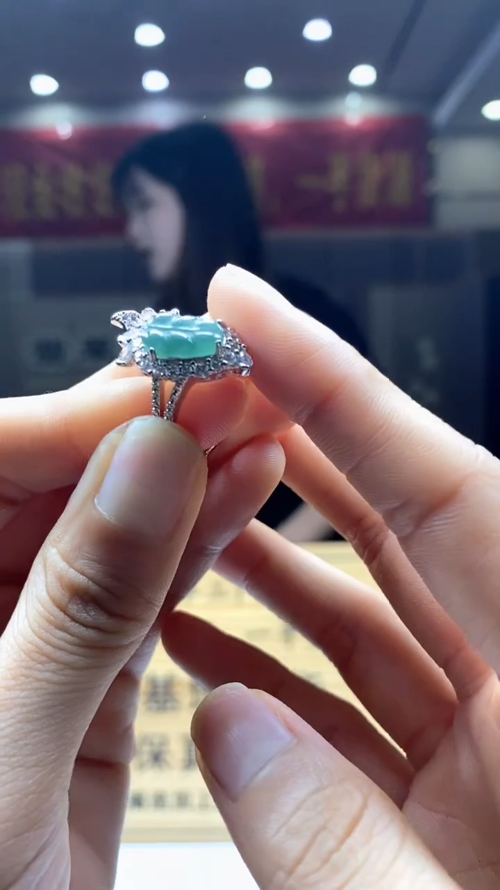 翡翠未镶嵌颈饰********1