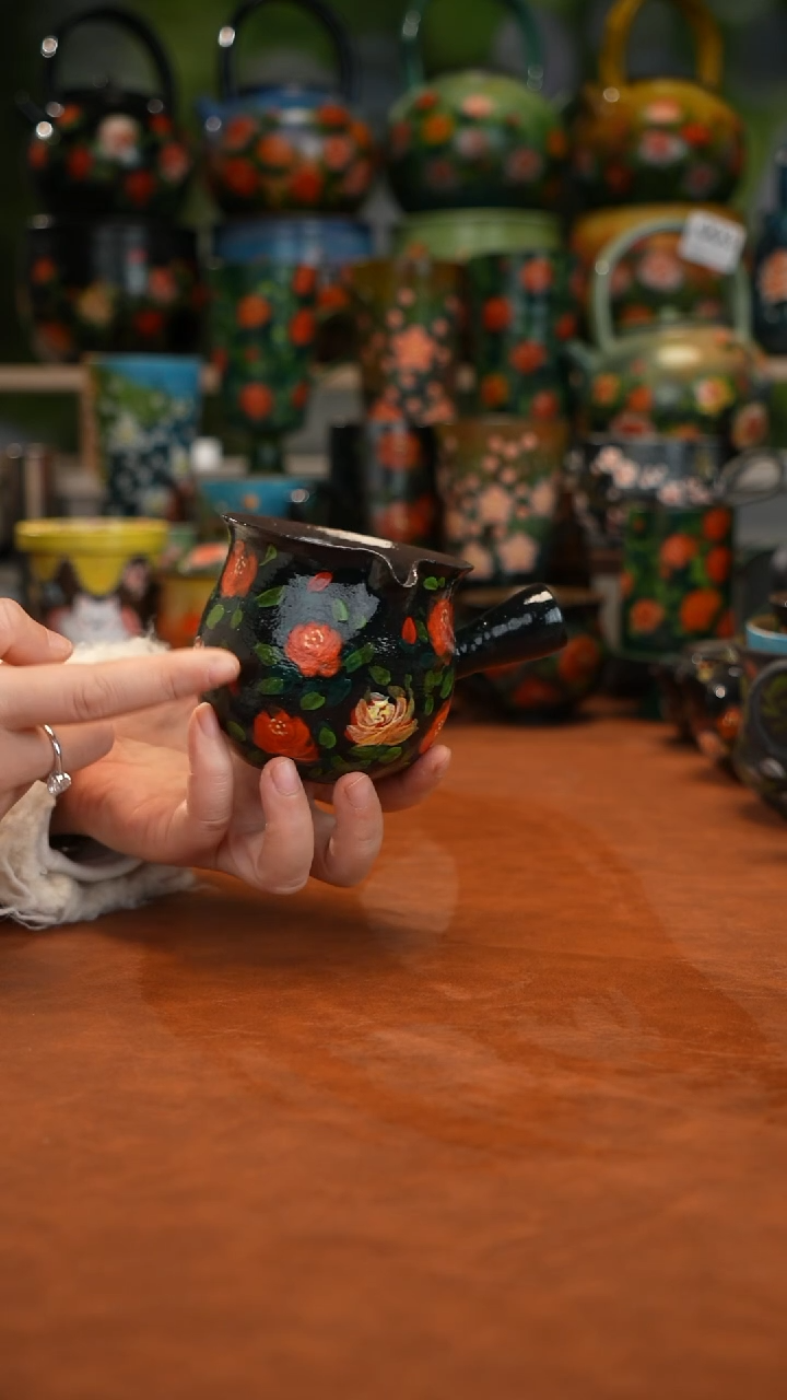 油画   釉下彩  杯子