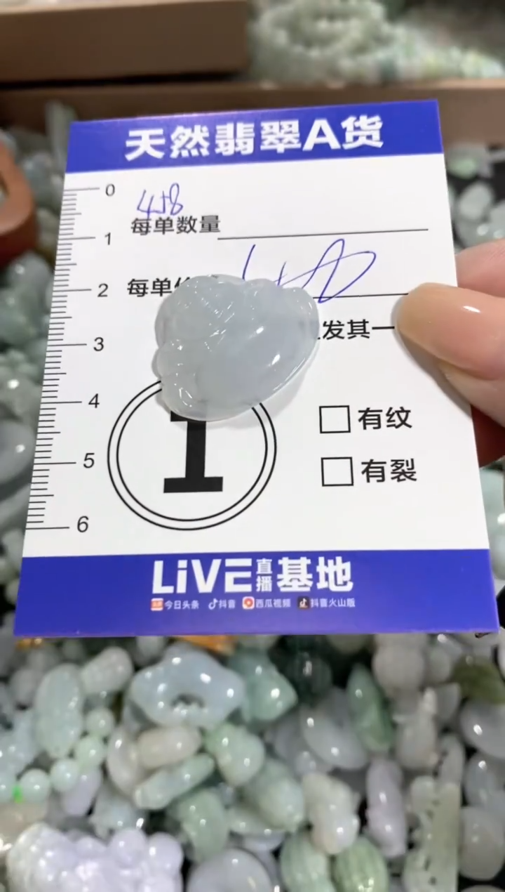 颈饰未镶嵌翡翠天然翡翠A货批量多样性发一件
