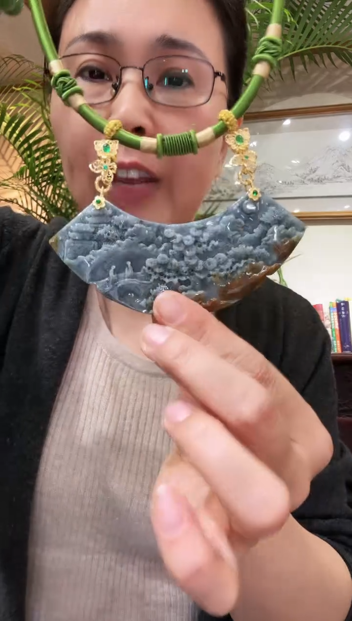 【闪购商品】翡翠颈饰未镶嵌国风