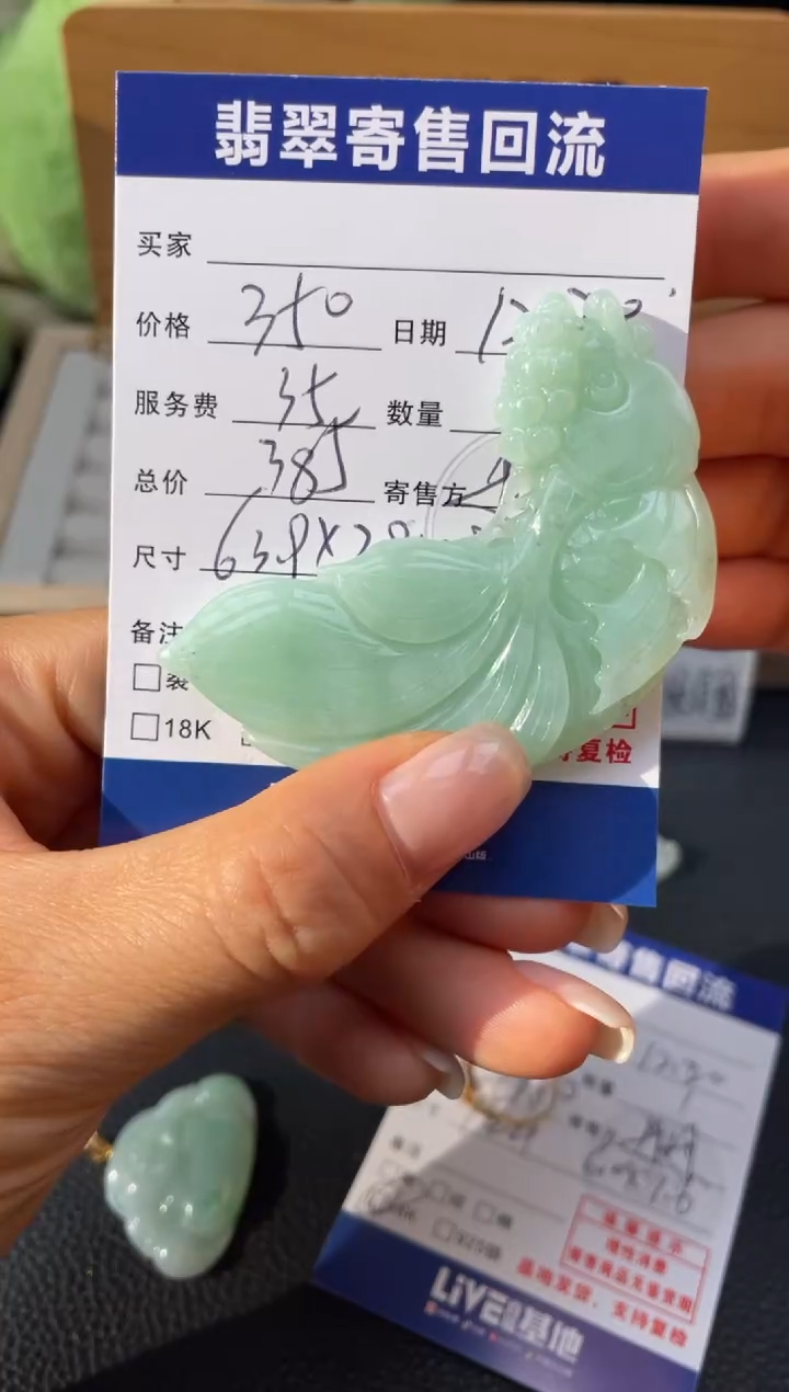 颈饰未镶嵌翡翠10152170