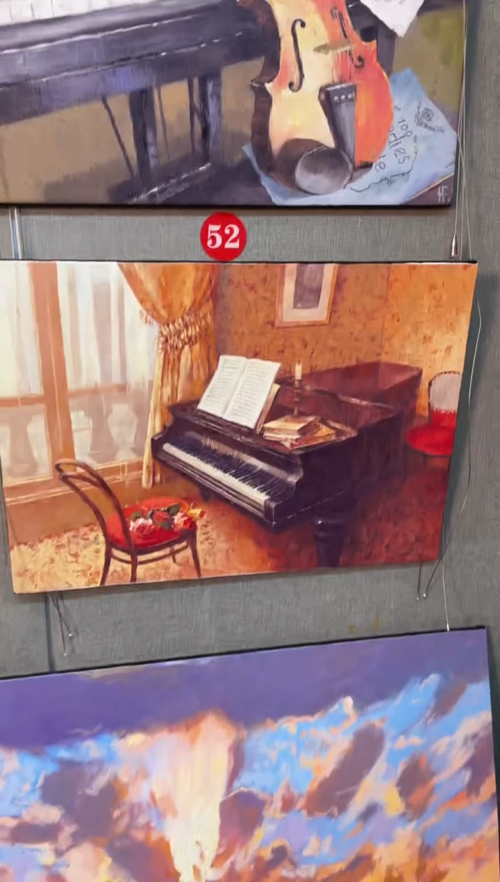 俄美协画家原创油画50*70