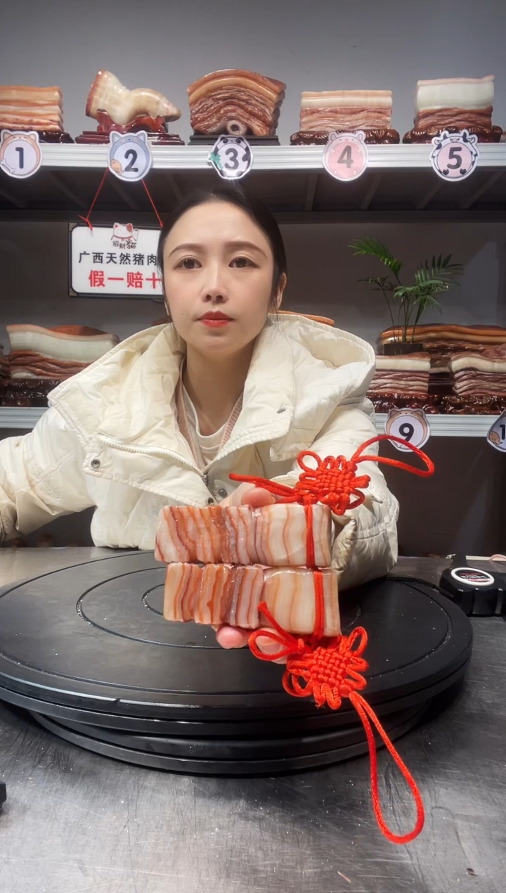 【闪购商品】天然石材柳州猪肉石