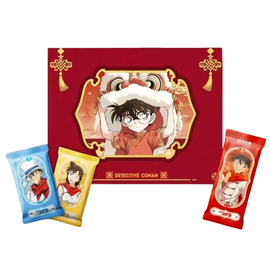 【圆宝卡】新双欧4-卡卡漫第四弹-新春-柯南收藏卡牌-【默认代拆】