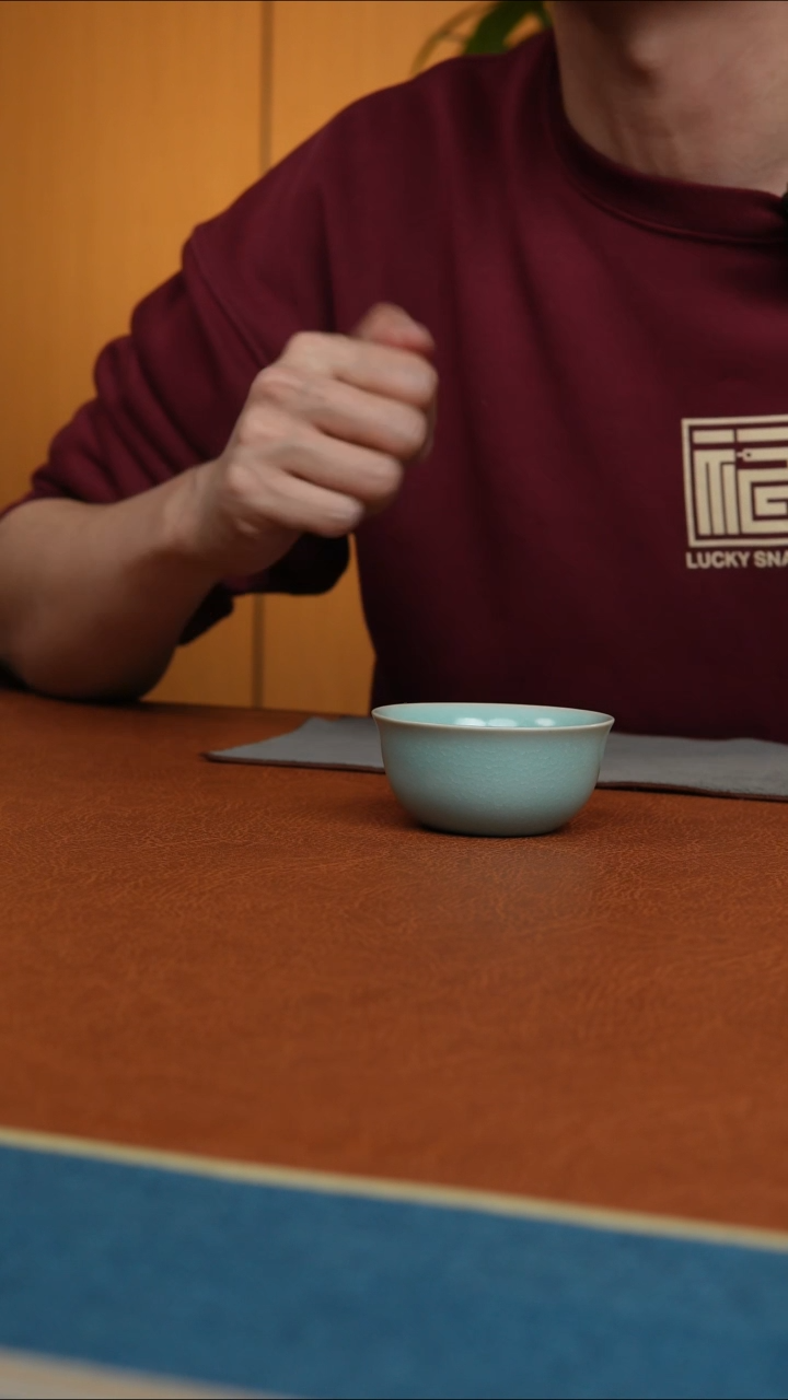 杯汝州原产地原矿釉冰片鸡缸杯