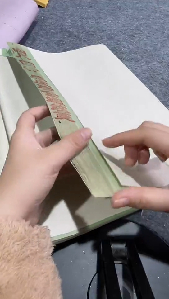 34/68雁皮螺纹珍金绿色50张