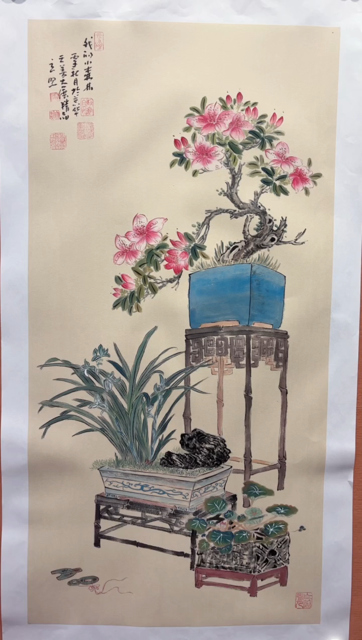 国画师立照老师国画作品