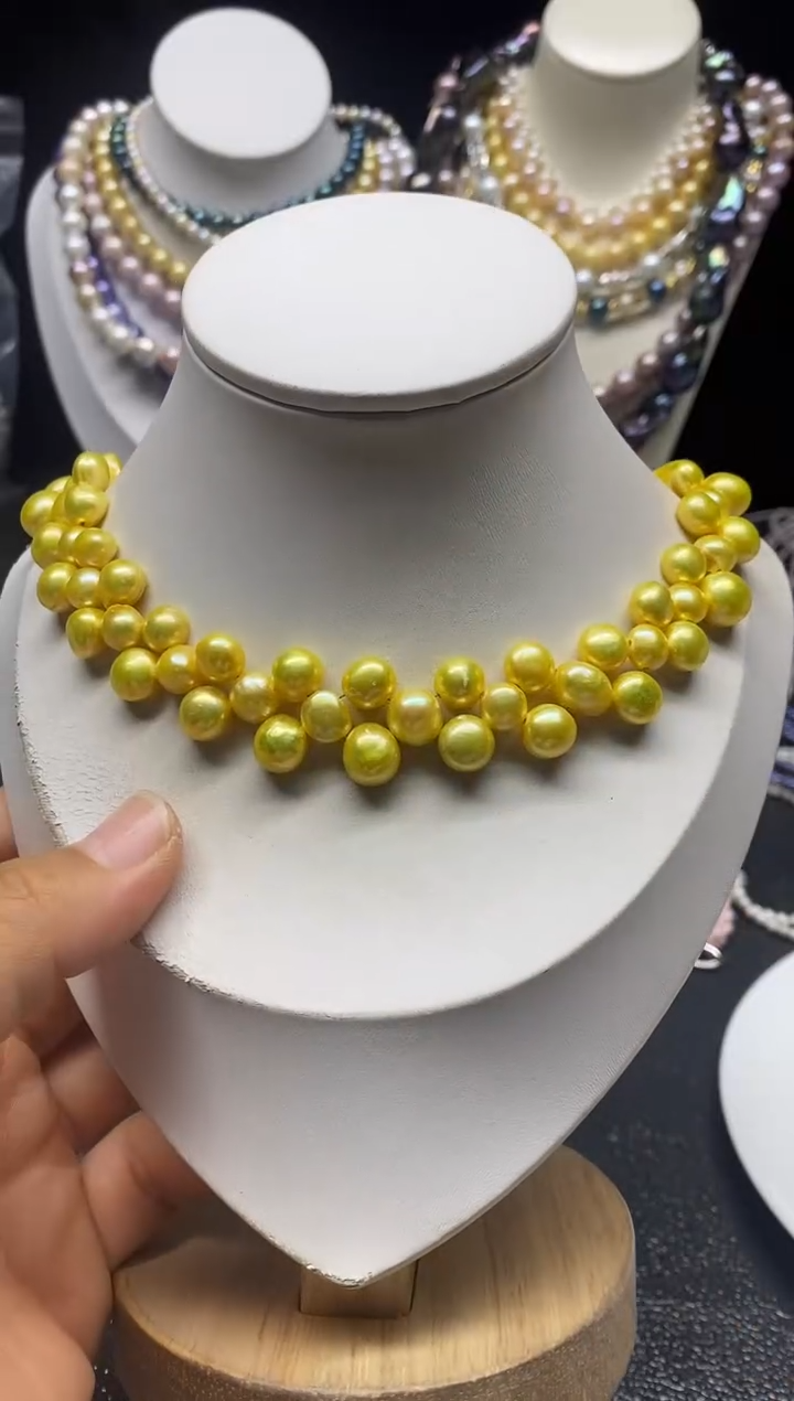 淡水珍珠未镶嵌颈饰多人