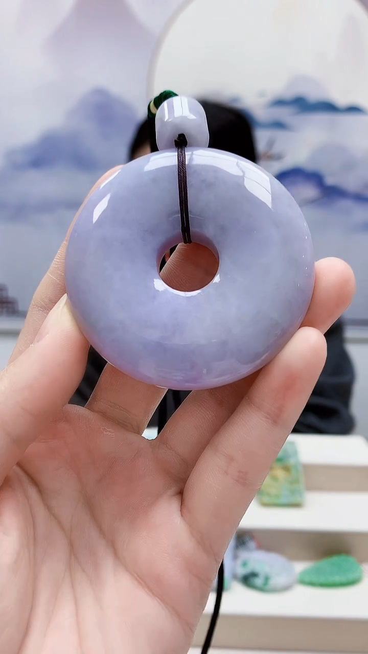 未镶嵌定制翡翠4852lr-毛货挂件27